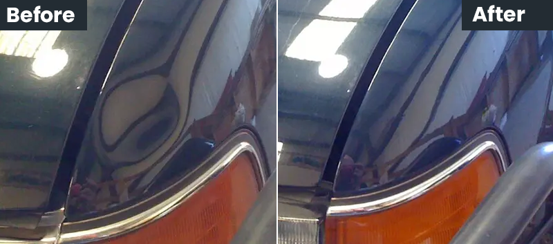 truck dent removal before and after<br />
